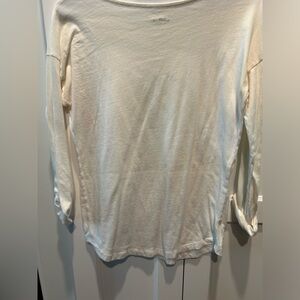 LOFT cream t-shirt